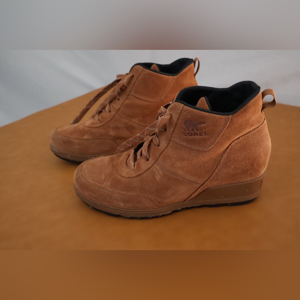 Sorel Evie Sport Wedge Lace Boots